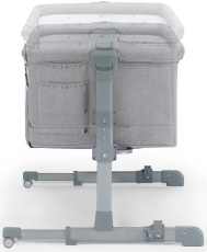 Приставне ліжечко-колиска Kinderkraft Neste Up Grey Light Melange